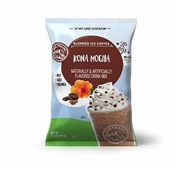 Big Train Blended Ice Coffee, Kona Mocha, Powdered Instant Coffee Drink Mix, 3.5 Pound (Packaging May Vary)