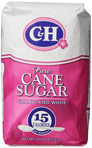 C&H Sugar C&H Pure Cane, Granulated White Sugar, 10 lb