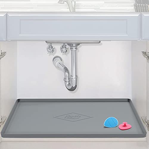 Eapele Under Sink Mat Kitchen Cabinet Tray, 34