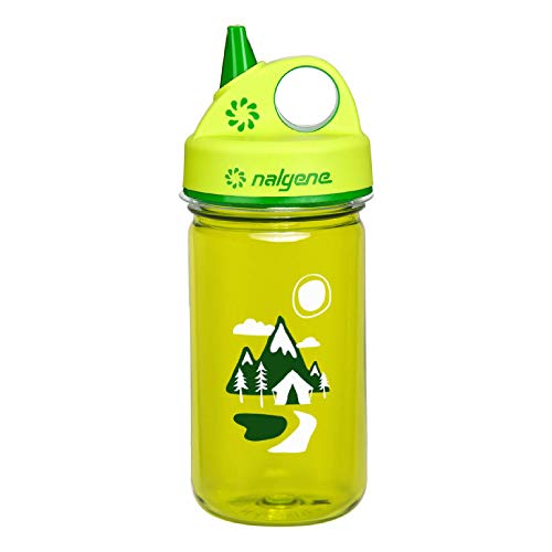 Nalgene Kids Grip-N-Gulp Water Bottles, Leak Proof Sippy Cup, Durable, BPA and BPS Free, Dishwasher Safe, Reusable and Sustainab