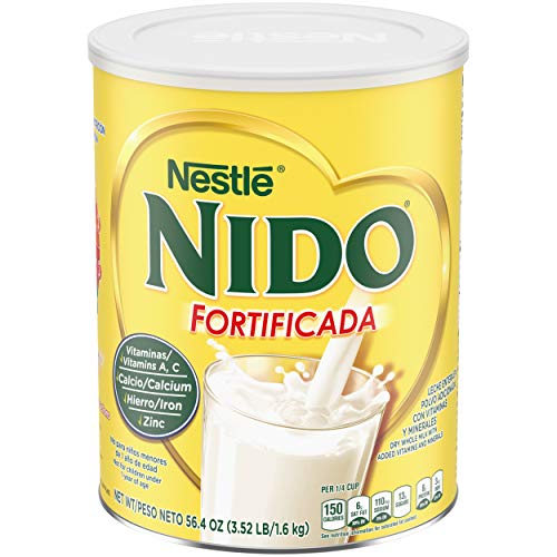 Nido NESTLE NIDO Fortificada Dry Milk 56.4 Ounce Canister