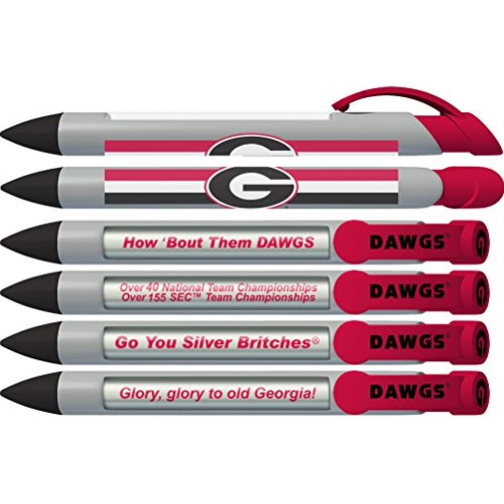Greeting Pen College Pens- Georgia Bulldogs Braggin Rights Rotating ...