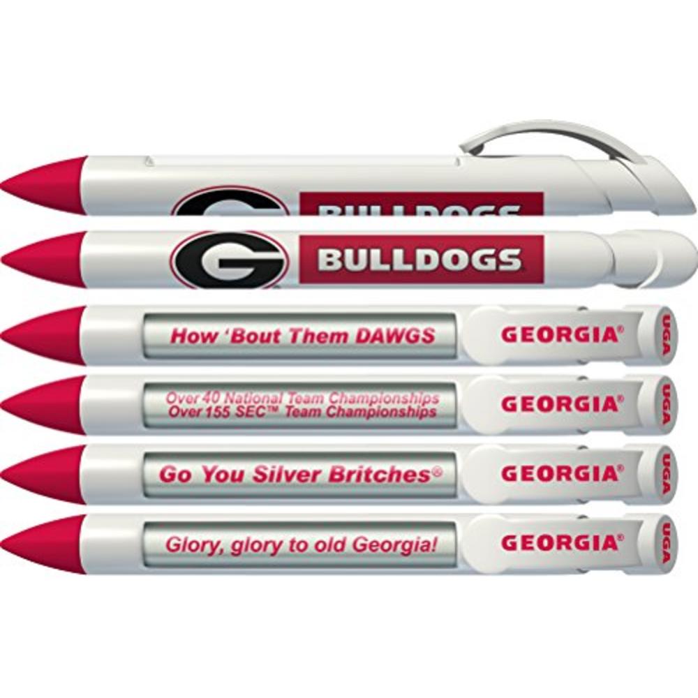 Greeting Pen College Pens- Georgia Bulldogs Braggin Rights Rotating ...