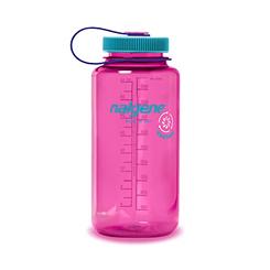 Nalgene Sustain Tritan BPA-Free Water Bottle Made with Material Derived From 50% Plastic Waste, 32 OZ, Wide Mouth, Electric Mage