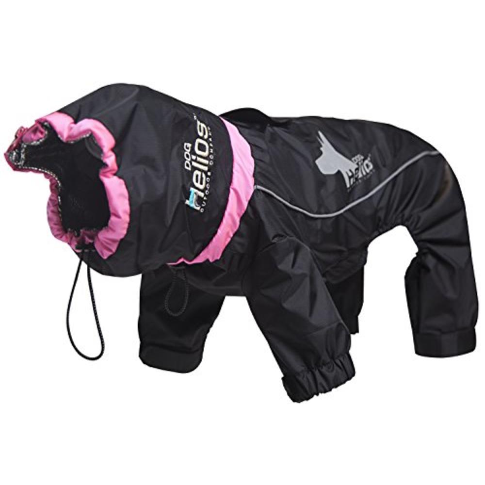 Dog Helios DOGHELIOS Weather-King Windproof Waterproof and Insulated Adjustable Full Bodied Pet Dog Jacket Coat w/ Heat Retention Technolog