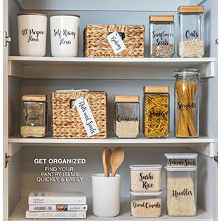 106 Pantry Labels Stickers by 7 Ruby Road for Kitchen ...