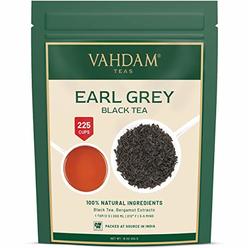 VAHDAM, Earl Grey Tea Leaves (200+ Cups) CITRUSY & DELICIOUS - Brew Iced Tea or Hot Tea, Black Tea blended with 100% Natural Oil