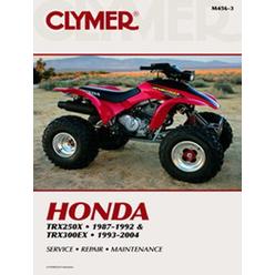 CLYMER 1987-2006 Honda TRX250X TRX300EX Fourtrax Sportrax Clymer Manual