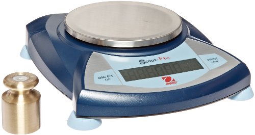 Ohaus SP602 AM Scout Pro Portable Electronic Balance, 600g Capacity, 0.01g Readability