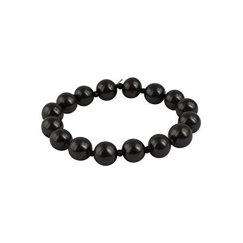 Heka Naturals Shungite Bracelet for Men and Women, Trendy Bracelet Made of Shungite Stones | Shungite Stone Bracelet | Stretchy Style