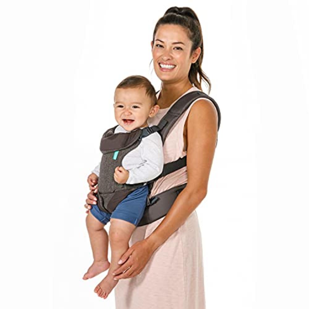 Infantino Flip Advanced 4-in-1 Carrier - Ergonomic, convertible, face-in and face-out front and back carry for newborns and olde