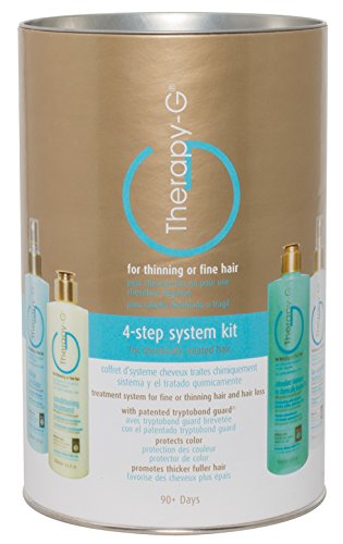 therapy-g 4-Step System Kit- 90 Day For Chemically Treated Hair