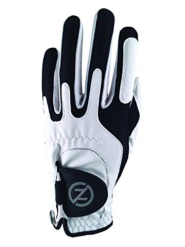 Zero Friction Mens Golf Glove, Left Hand, One Size, White