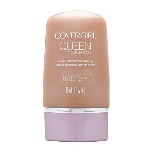 COVERGIRL Queen Natural Hue Liquid Makeup Warm Caramel 730, 1 oz (packaging may vary)
