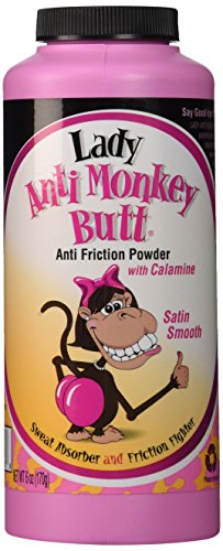 Anti Monkey Butt Lady Anti-Monkey Butt Powder with Cornstartch - Net Wt. 6 oz.[Health and Beauty] [Misc.]