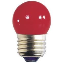 westinghouse 0406700, 8 watt, 130v red incandescent s11 light bulb - 2500 hours, pack of 10
