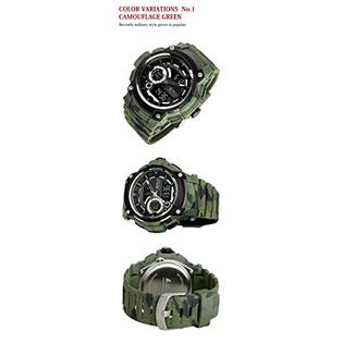 Lad Weather Lad Weather Ana Digi Stopwatch Triple Time Countdown Timer Alarm Camouflage Combat Watch White Lad Weather Lad Weather Ana Digi Stopwatch Triple Time Countdown Timer Alarm Camouflage Combat Watch White