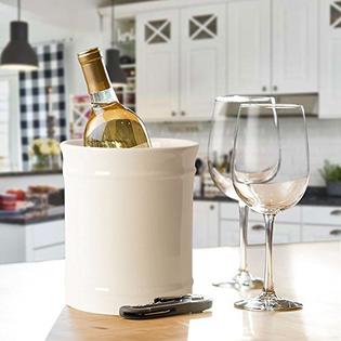 SZUAH Kitchen Ceramic Utensil Holder, Larger Capacity Utensil Crock, for  Kitchen Counter top & Dining Table (