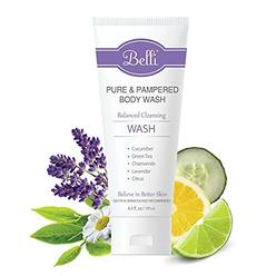 Belli Skin Care Belli Skincare Pure and Pampered Body Wash - Natural Body Wash - Skin Care Tools - Body Wash - Skin Cleanser - Vegan Skin Care -