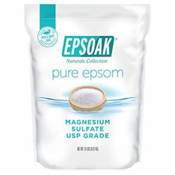 Epsoak Epsom Salt 19 lb. Bulk Bag Magnesium Sulfate USP