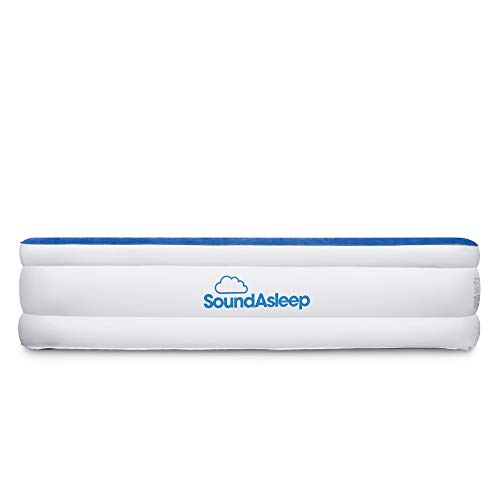 SoundAsleep Products SoundAsleep Dream Series Air Mattress with ComfortCoil Technology & Internal High Capacity Pump - Queen Size