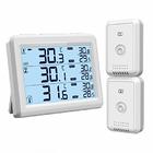 KeeKit Refrigerator Thermometer, Indoor Outdoor Thermometer with 2