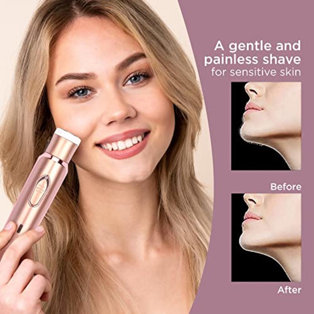 Profeir Electric Razors for Women, Electric Shaver for Women, Painless 2 in  1 Hair Trimmer for
