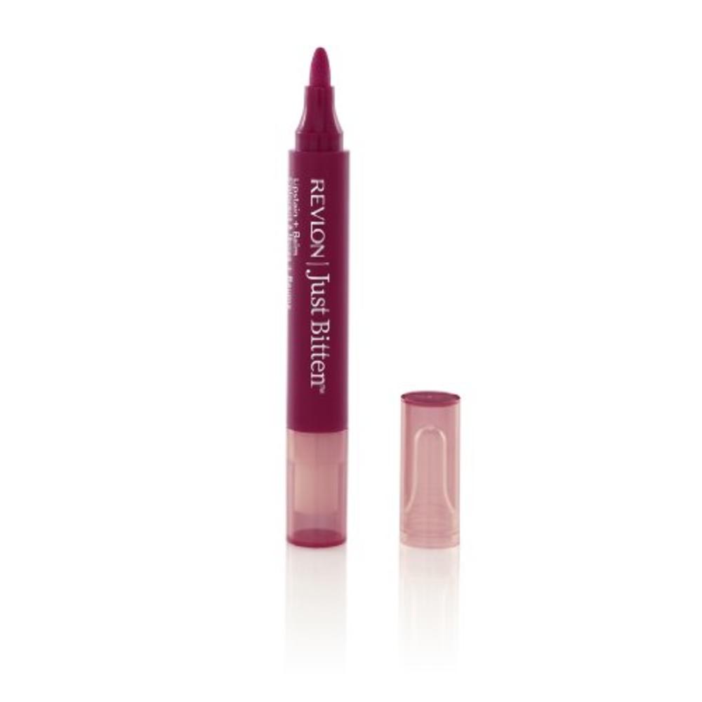 Revlon Just Bitten Lipstain and Balm, Frenzy, 0.14 Ounces