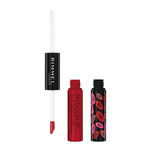 Rimmel London Provocalips 16hr Kiss-Proof Lip Colour - 55 Play With Fire, .14 fl.oz (34666744550)