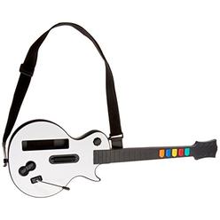 Buddies Wireless Guitar for Wii Guitar Hero and Rock Band Games (Excluding Rock Band 1), Color White