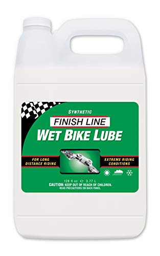 Finish Line WET Bicycle Chain Lube 1 Gallon Jug