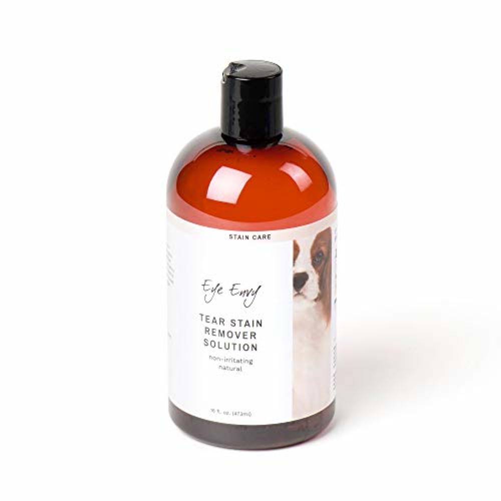 Eye Envy Tear Stain Remover Solution for Dogs|100% Natural,Safe|Recommended by Breeders/Vet/Professional Handlers/Groomers|Conta