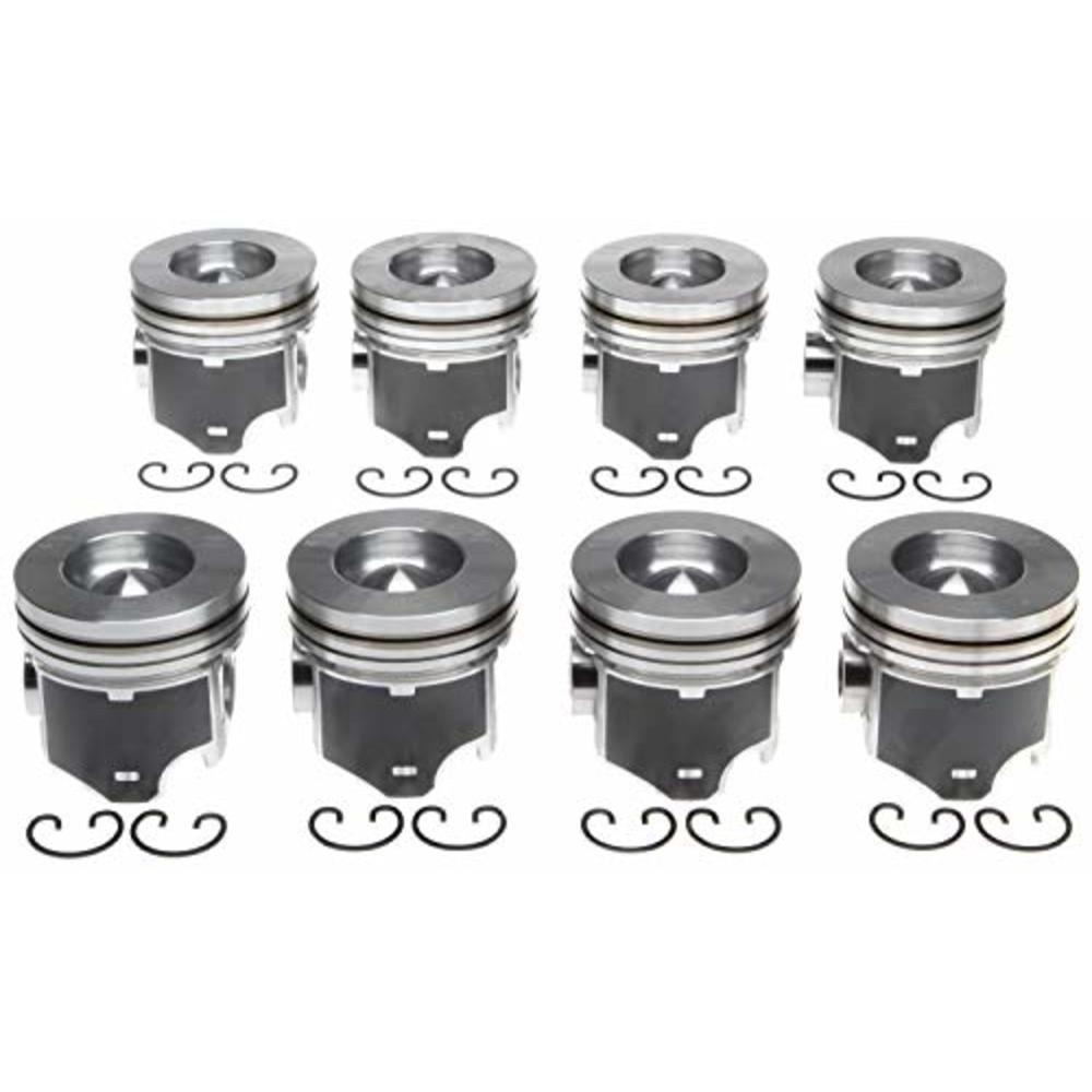 Mahle 6.0 6.0L Diesel .020 Over Pistons set 8 Ford Powerstroke 0310
