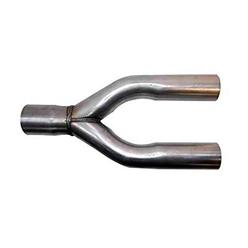 Wesdon Exhaust Y Pipe 3.00" Diameter Single Inlet to 2.25" Diameter Dual Outlets Aluminized Steel WYP300-225 Wesdon Exhaust Y Pipe