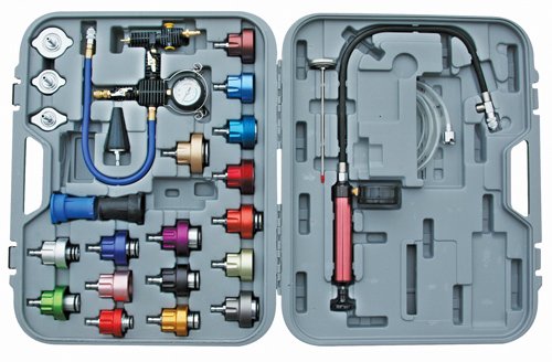 ATD Tools 3301 27-Piece Master Cooling System Pressure Test and Refill Kit