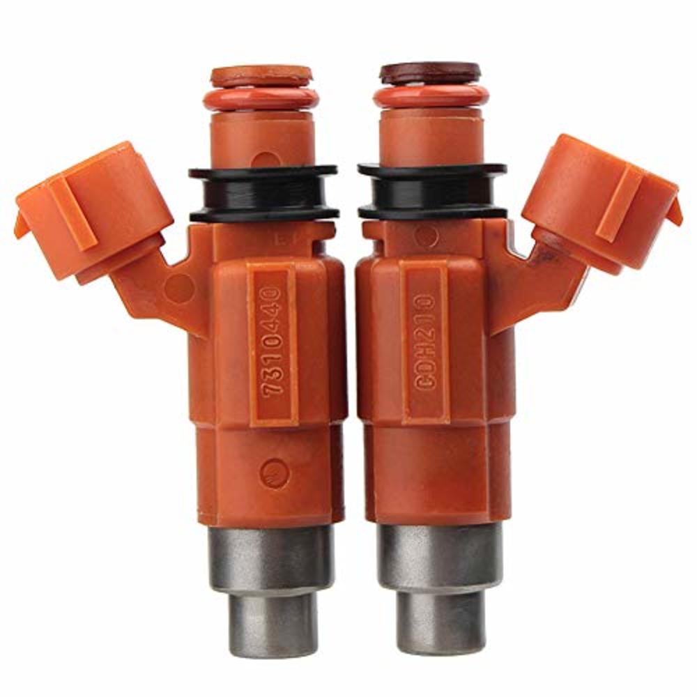 GooDeal 4pcs Fuel Injector Flow Matched 68V-8A360-00-00 for Yamaha Outboard 115 HP Marine