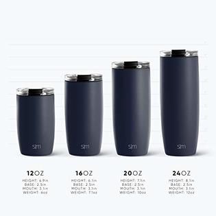 Simple Modern Travel Coffee Mug Insulated Stainless Steel Thermos