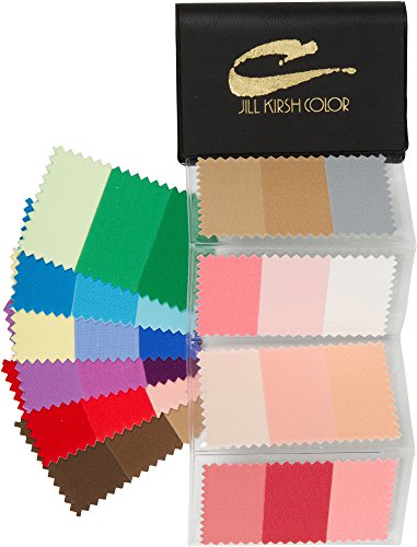Jill Kirsh Color Jill Kirsh Supreme Swatch Book for Warm Blonde Hair Color: Your Perfect Colors - For Men & Women - Look Younger By Wearing Your 