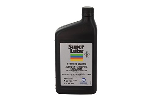 Super Lube 54100 Synthetic Gear Oil ISO 150 1 Quart Bottle