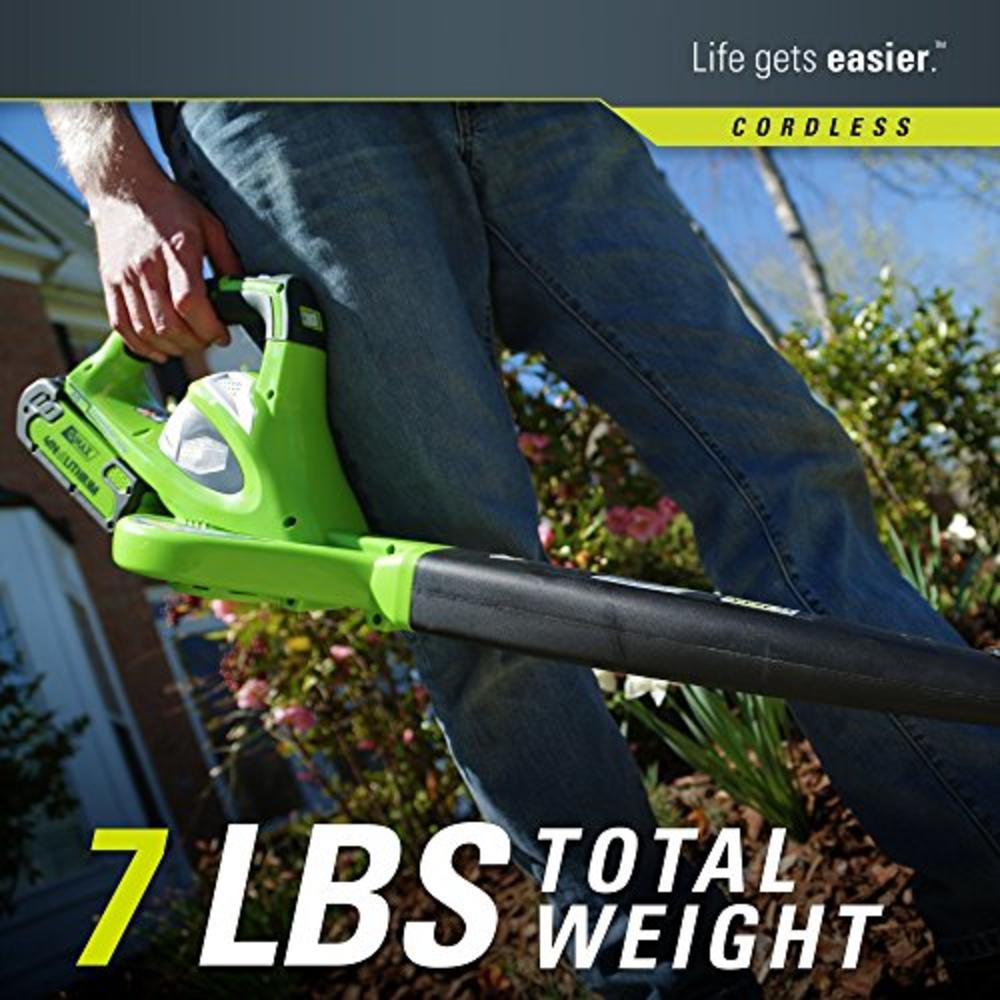 Greenworks 40V (150 MPH) Cordless Blower, Tool Only 24282