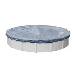 Pool Mate 4618PM Classic Winter Pool Cover for Round Above Ground Swimming Pools, 18-ft. Round Pool