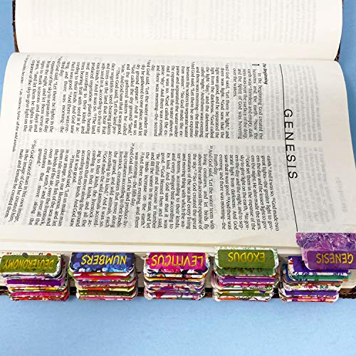 Mr. Pen- Bible Tabs, 75 Tabs, Laminated, Bible Journaling Supplies, Bible Tabs Old and New Testament, Bible Tabs for Women, Bibl
