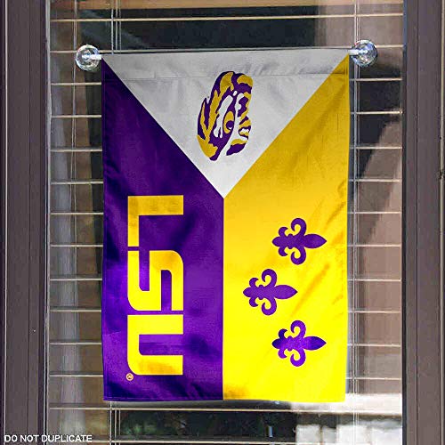 College Flags & Banners Co. Louisiana State LSU Tigers Acadian Garden Flag