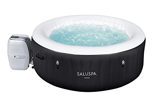 Bestway SaluSpa Miami Inflatable Hot Tub, 4-Person AirJet Spa