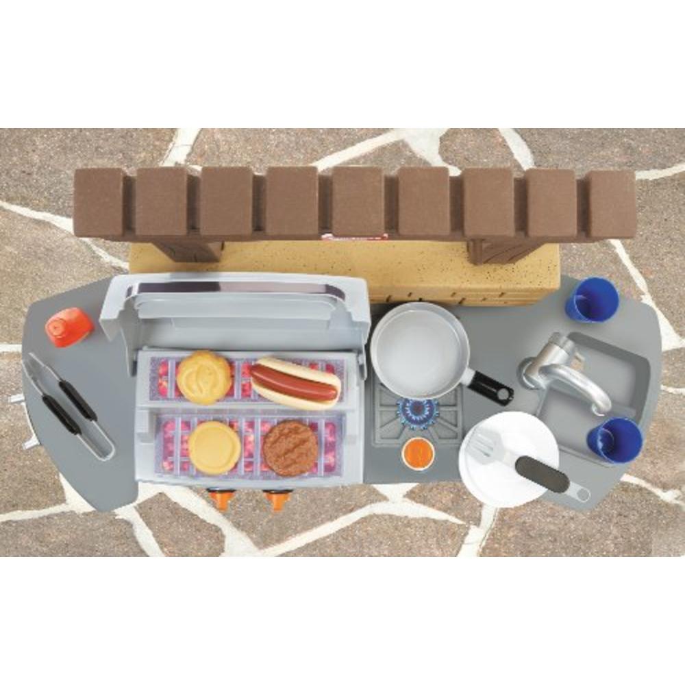 Little Tikes Cook n Play Outdoor BBQ , Brown
