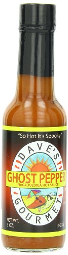 Daves Gourmet Daves Ghost Pepper Naga Jolokia Hot Sauce 5oz