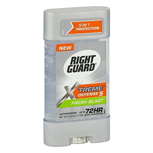 Central Sales Compan Right Guard Total Defense Anti-Perspirant Deodorant Power Gel Fresh Blast 4 oz