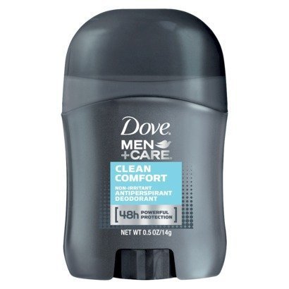 Dove Men+Care Clean Comfort Anti-Perspirant Deodorant Travel Size - 0.5 Oz (Case of 36)