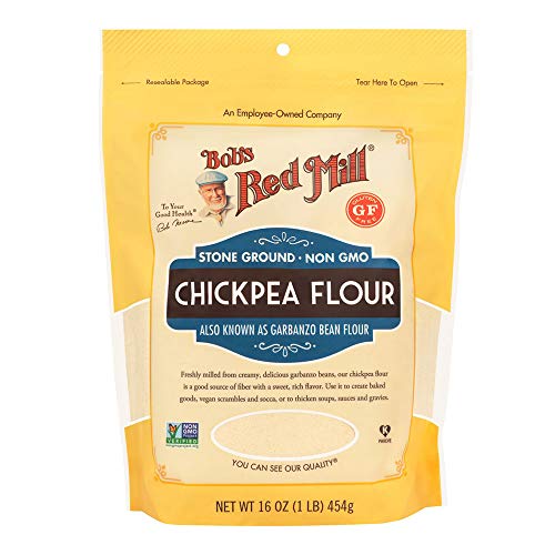 Bobs Red Mill Garbanzo Bean Flour, 16 Ounce ( Pack - 1 )