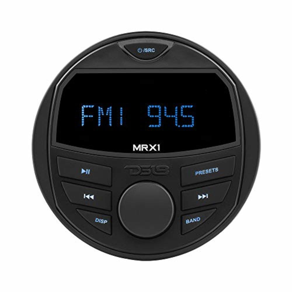 DS18 HYDRO MRX2 Marine Headunit LCD Screen , 2 Zones, 4 Volts Output Rgb Led Lights Bluetooth Rds 4x40 Watts DS18 HYDRO MRX2 Marine Headunit LCD Screen , 2 Zones, 4 Volts Output Rgb Led Lights Bluetooth Rds 4x40 Watts